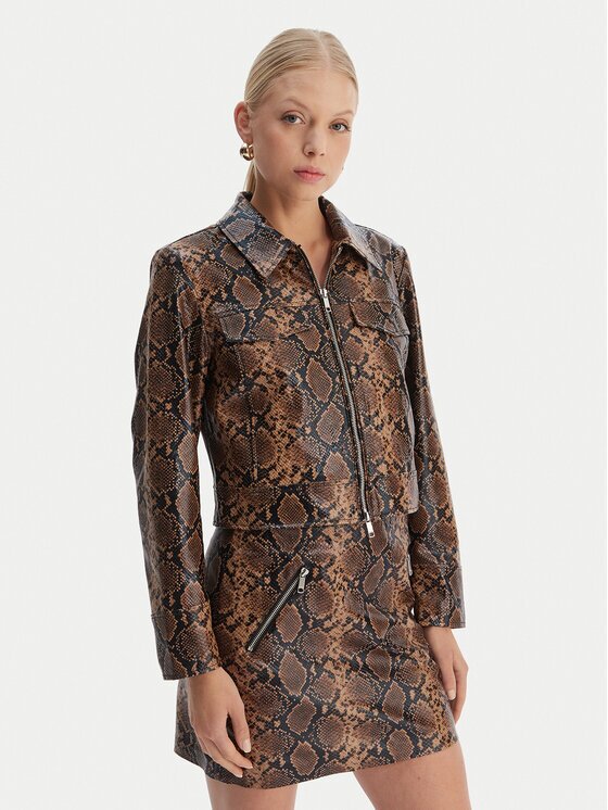 Only Яке от имитация на кожа Paris 15365492 Regular Fit