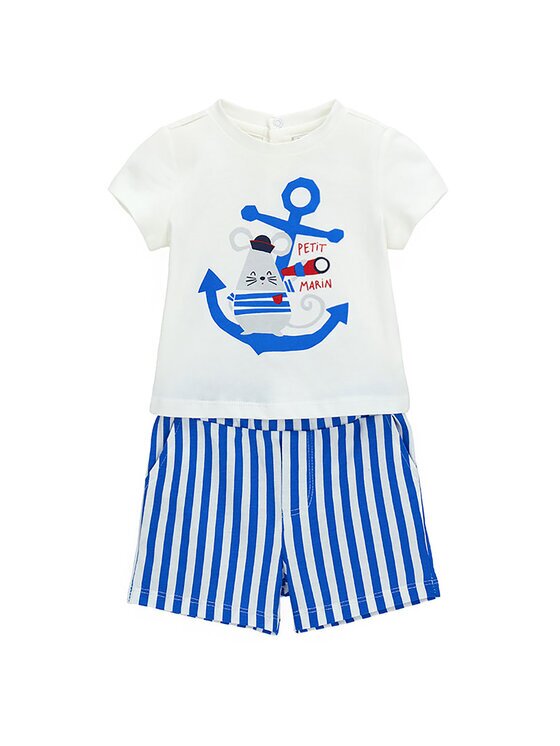 Original Marines Комплект тишърт и панталонки DFP6041BM Regular Fit