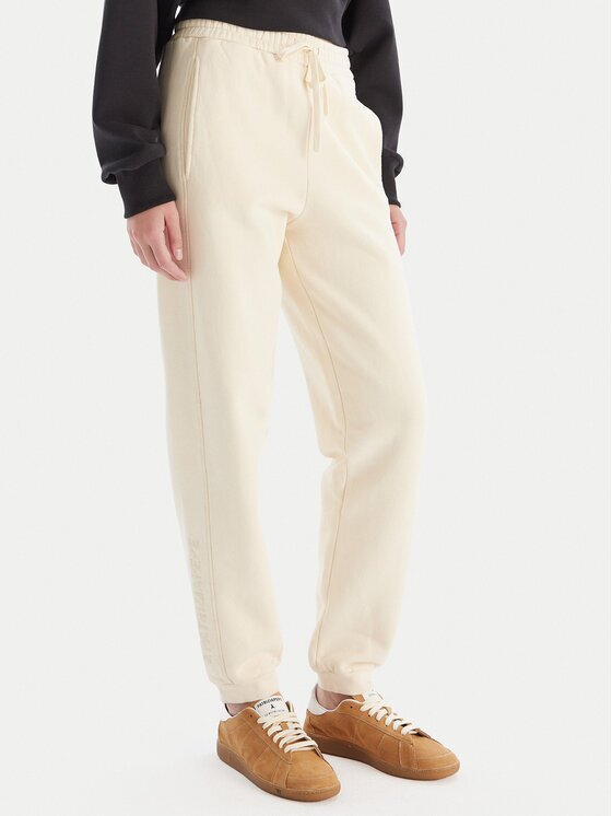 Patrizia Pepe Долнище анцуг 2P1720/J079 W405 Екрю Regular Fit