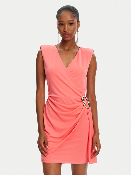 Patrizia Pepe Коктейлна рокля 2A2918/J280-M530 Regular Fit