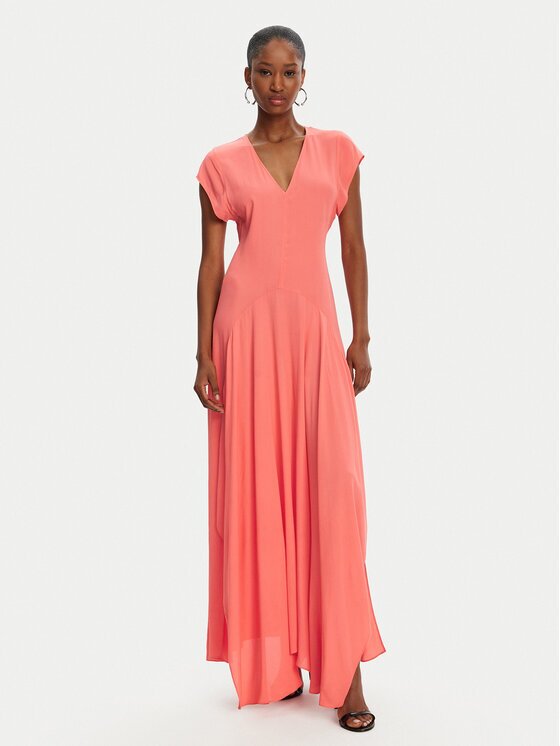 Patrizia Pepe Коктейлна рокля 2A2936 A8I1 R854 Regular Fit