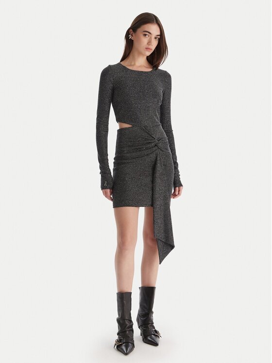 Patrizia Pepe Коктейлна рокля 2A2972/J340-K478 Regular Fit
