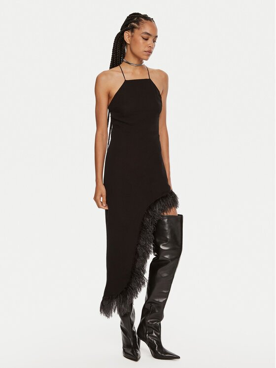 Patrizia Pepe Коктейлна рокля 8A1384 A060 Slim Fit