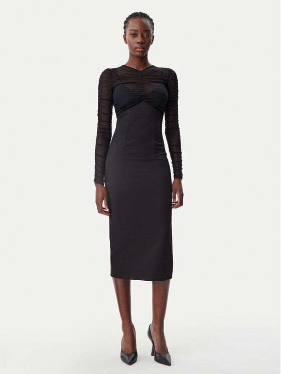 Patrizia Pepe Коктейлна рокля 8A1463/A375-K103 Regular Fit