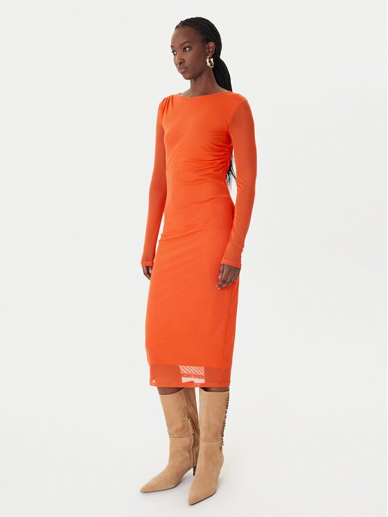 Patrizia Pepe Коктейлна рокля 8A1604/376-K103 Regular Fit