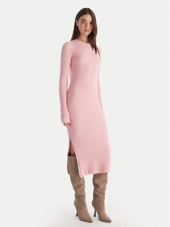 Patrizia Pepe Плетена рокля 2A2996 K294 Regular Fit