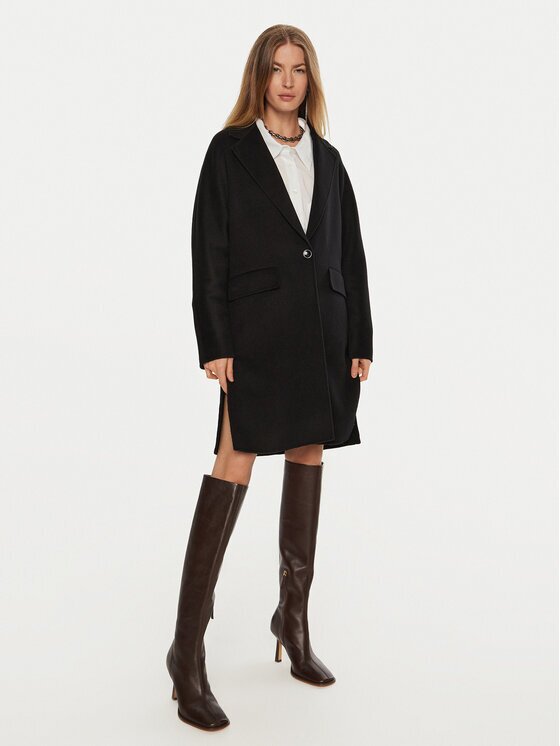 Patrizia Pepe Преходно палто 8O0004/A006-K103 Regular Fit