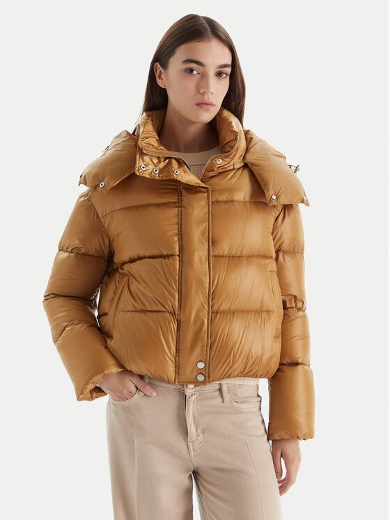 Patrizia Pepe Пухено яке 2O0050/A9M0-W356 Regular Fit