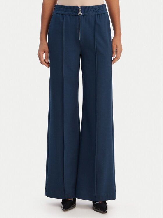 Patrizia Pepe Текстилни панталони 8P0813/A715 Wide Leg
