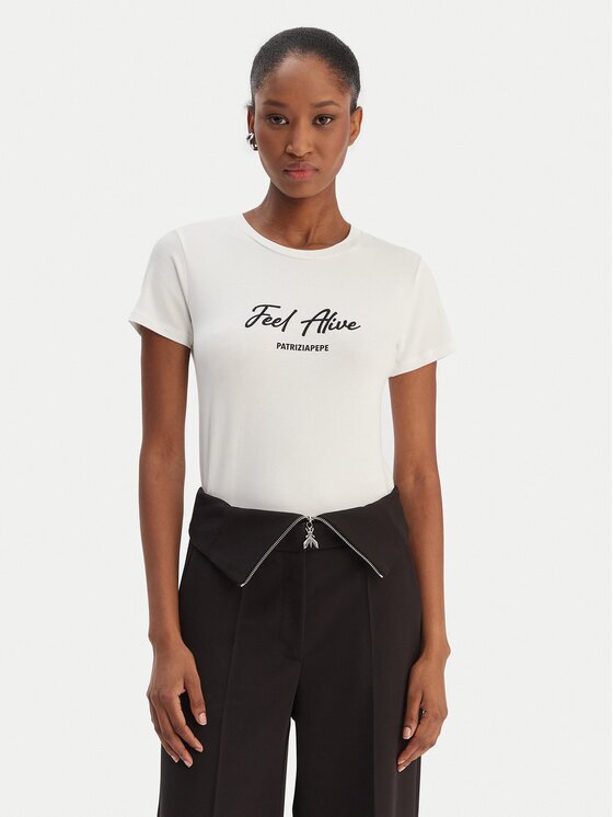 Patrizia Pepe Тишърт 8M1807/J051-W146 Regular Fit
