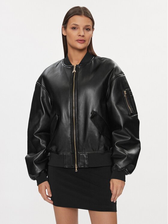 Patrizia Pepe Яке от имитация на кожа 8O0123/E005-K103 Regular Fit
