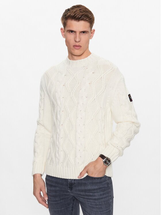 Paul&Shark Пуловер 13311047 Екрю Regular Fit