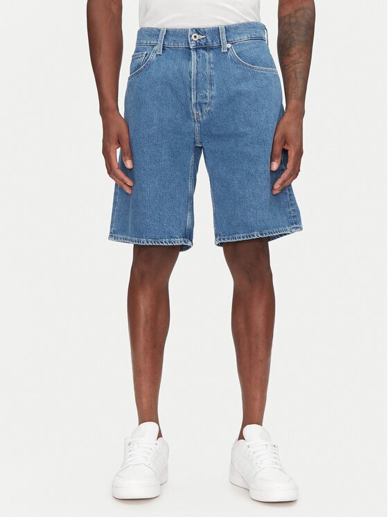 Pepe Jeans Дънкови шорти PM801176 Loose Fit