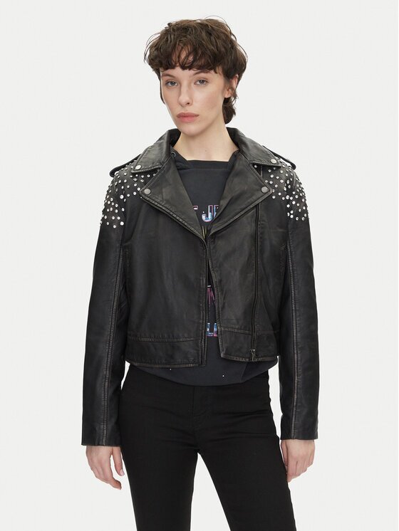 Pepe Jeans Кожено яке Fantasy PL402523 Regular Fit