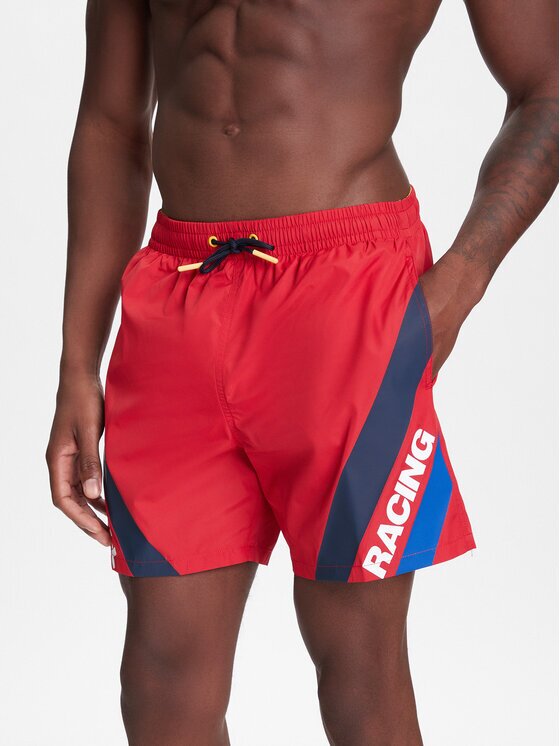 Pepe Jeans Плувни шорти Red Bull Racing RMB10007 Regular Fit