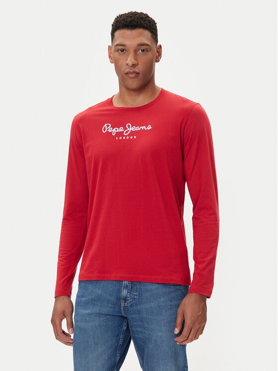 Pepe Jeans Тениска с дълъг ръкав Eggo Long N PM5010135 Regular Fit