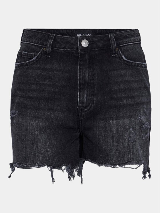 Pieces Дънкови шорти Summer 17146748 Regular Fit