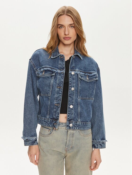 Pieces Дънково яке Alfi 17148808 Regular Fit