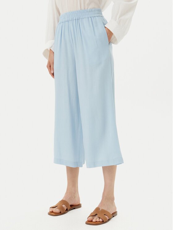 Pieces Панталони тип кюлоти Pia 17154737 Wide Leg