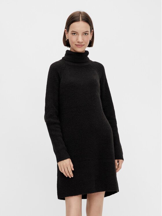 Pieces Плетена рокля Ellen 17119500 Regular Fit