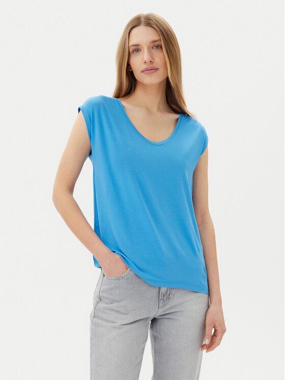 Pieces Тишърт Billo 17078732 Loose Fit