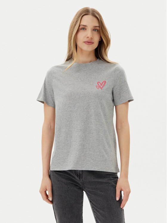 Pieces Тишърт Maria 17155082 Relaxed Fit