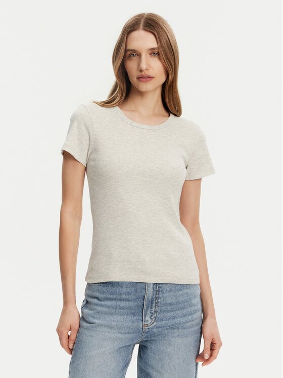 Pieces Тишърт May 17154483 Slim Fit