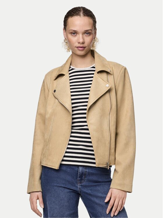 Pieces Яке от имитация на кожа Beminda 17134838 Regular Fit