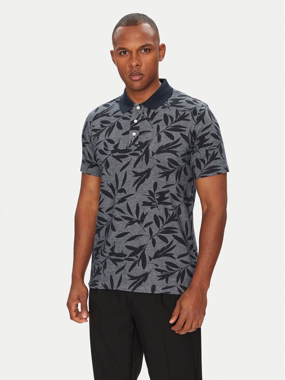 Pierre Cardin Тениска с яка и копчета C5 21434.2117 Regular Fit