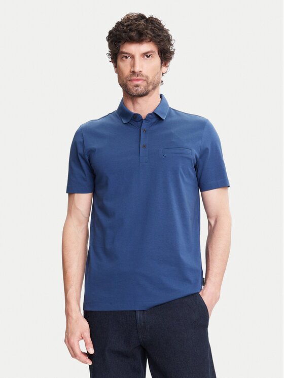 Pierre Cardin Тениска с яка и копчета C5 21514.2122 Regular Fit