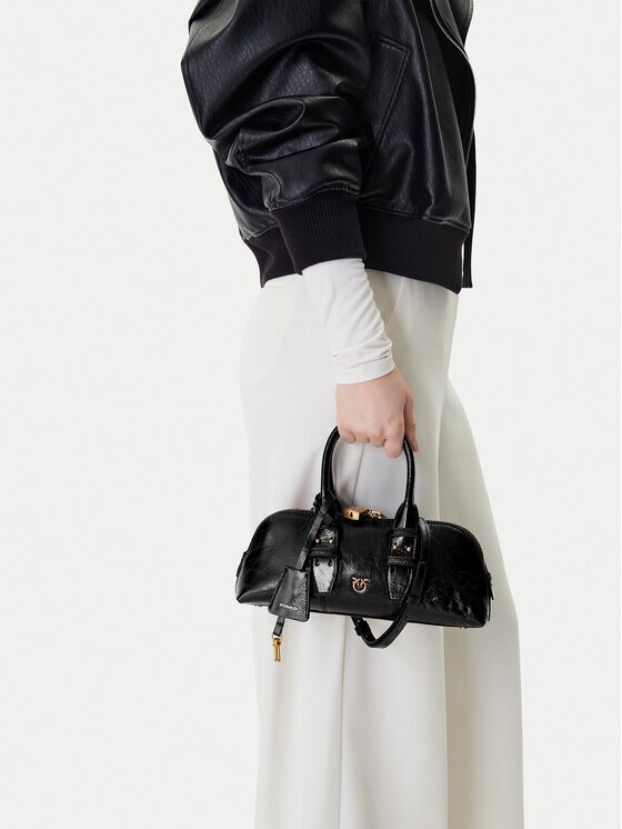 Pinko Дамска чанта Bowling Bag Baguette AI 25-26 105334 A2VW