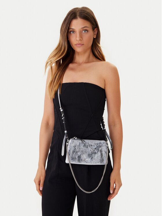 Pinko Дамска чанта Double Mini Al 25-26 PLTT 105359 A0QO