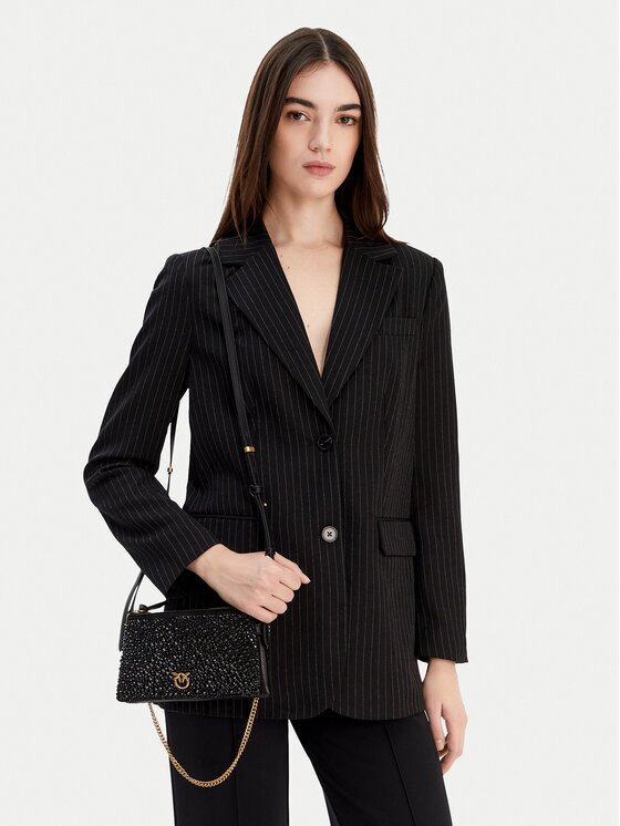 Pinko Дамска чанта Double Mini Pelle Ai 25-26 PLTT 105359 A2WF