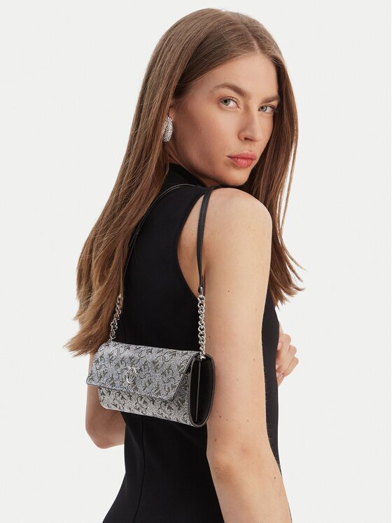Pinko Дамска чанта Love Tiny Brids Wallet C AI 25-26 PCPL 103765 A20D