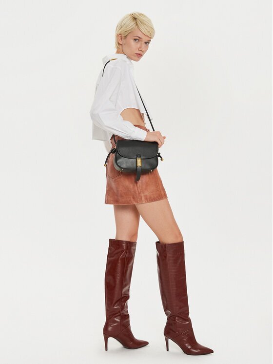Pinko Дамска чанта Saddle Mini AI 24-25 PLTT 103831 A1ZX