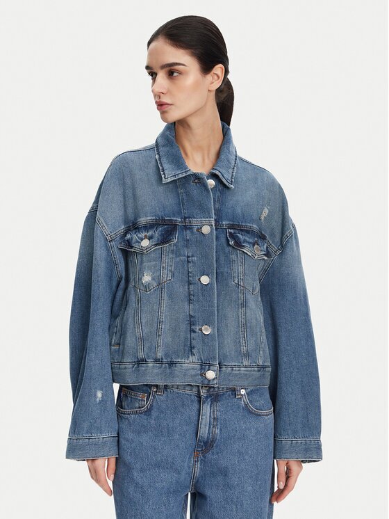 Pinko Дънково яке Gaborone 104644 Regular Fit