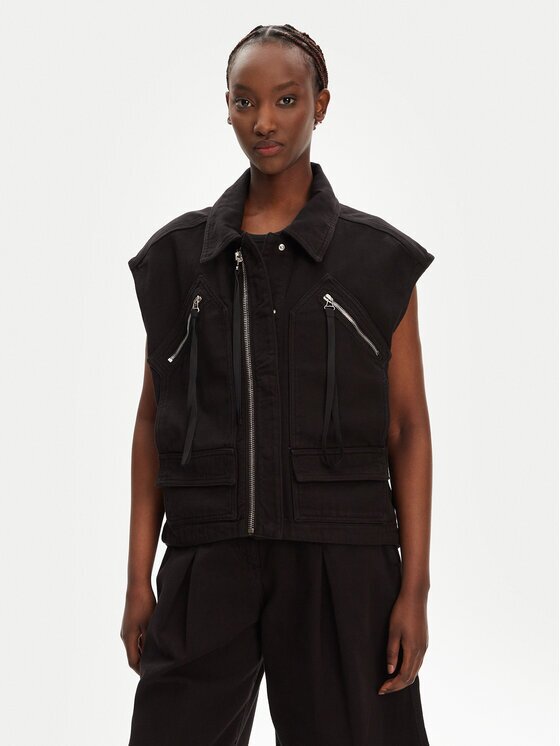 Pinko Елек Gerard Gilet 105237 A2M8 Екрю Regular Fit