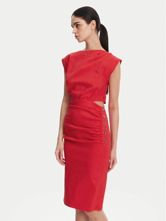 Pinko Коктейлна рокля 104955 A0IM Regular Fit
