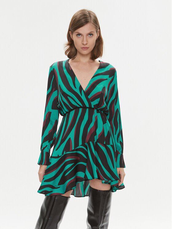 Pinko Коктейлна рокля Akihiro 102046 A1B7 Regular Fit