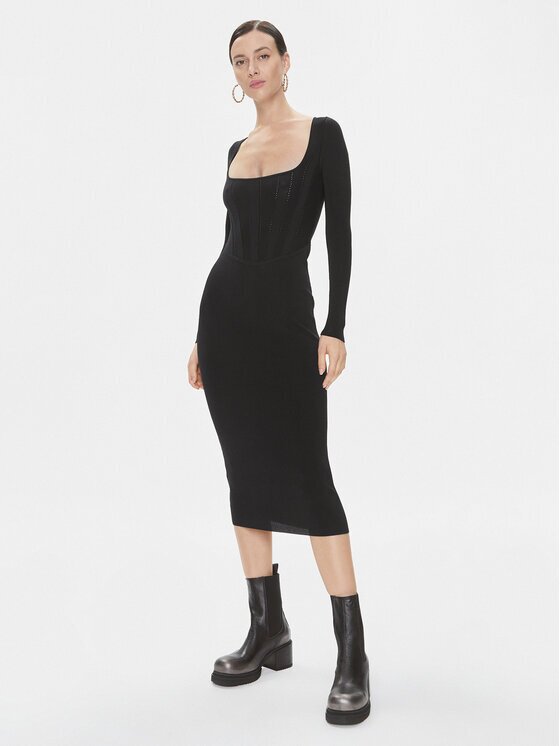 Pinko Плетена рокля Cavallo 101856 A16N Slim Fit