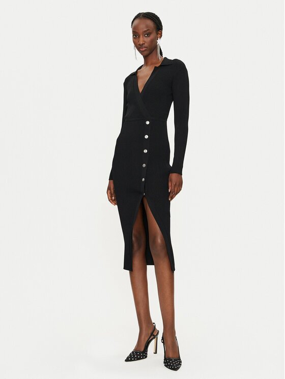 Pinko Плетена рокля Viscosa Mix 104033 A239 Slim Fit