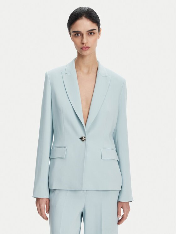 Pinko Сако 104930 A213 Светлосиньо Regular Fit