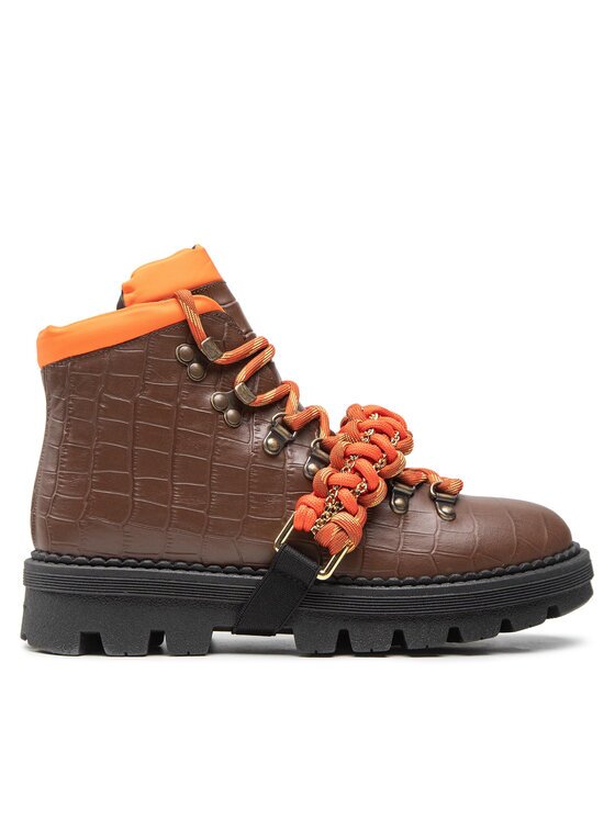 Pinko Туристически oбувки Zenzero Scarpa AI 22-23 BLKS1 1H2134 A07K