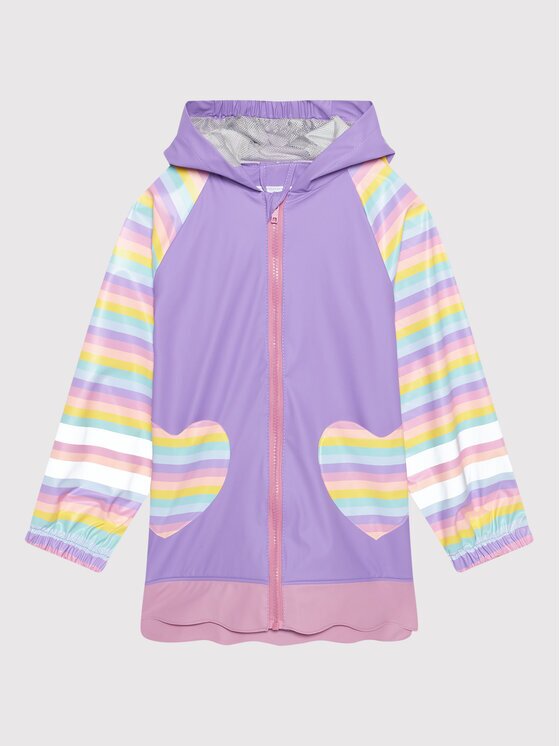 Playshoes Яке за дъжд 408406 M Виолетов Regular Fit