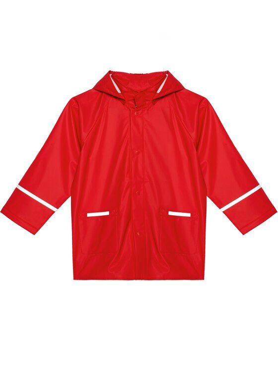 Playshoes Яке за дъжд 408638 D Червен Regular Fit