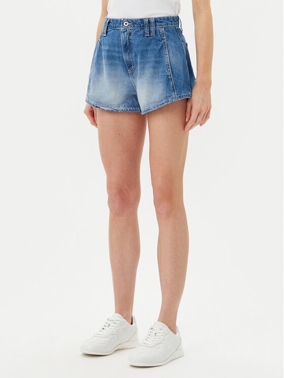 Please Дънкови шорти D0KDEH0W7S Regular Fit