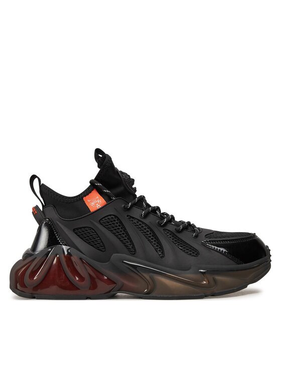 Plein Sport Сникърси The Flame Gen.X.02 Tiger PACS USC0435 STE003N Черен