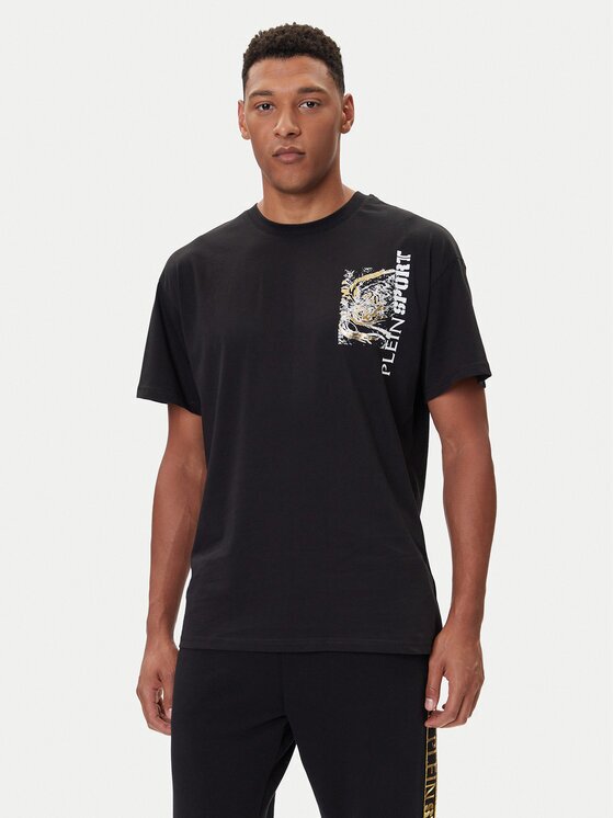 Plein Sport Тишърт FAEC MTK8368 STE001N Loose Fit