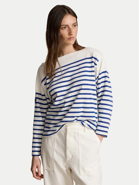 Polo Ralph Lauren Блуза 211891523001 Екрю Regular Fit