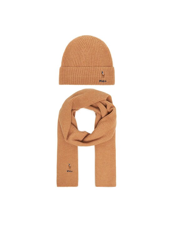 Polo Ralph Lauren Комплект шал и шапка 455981430002